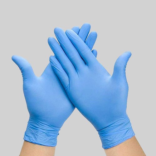 golden nitrile gloves