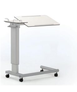 Movable over bed table