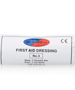 First Aid Dressing No3 Hi-Care 7.5cm x 2.2m